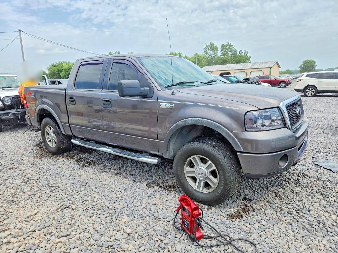 2006 Ford F150 Supercrew Серый vin: 1FTPW14516KB24039