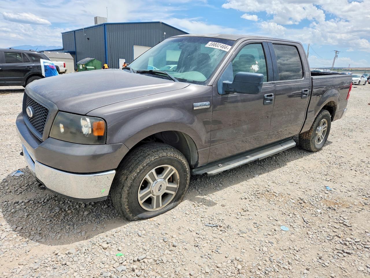 2006 Ford F150 Supercrew Charcoal vin: 1FTPW14516KB39205