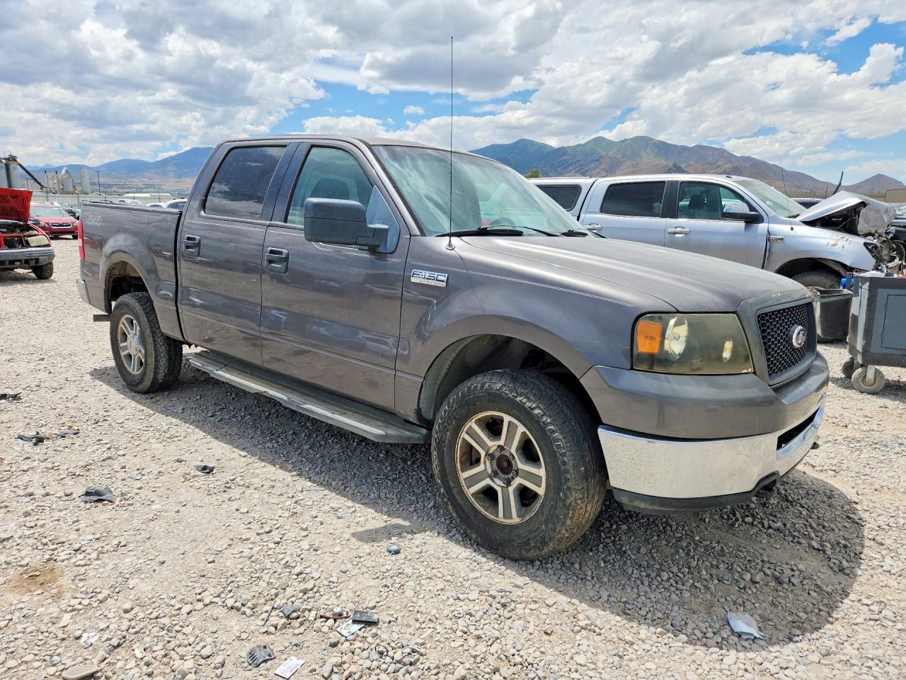 2006 Ford F150 Supercrew Charcoal vin: 1FTPW14516KB39205