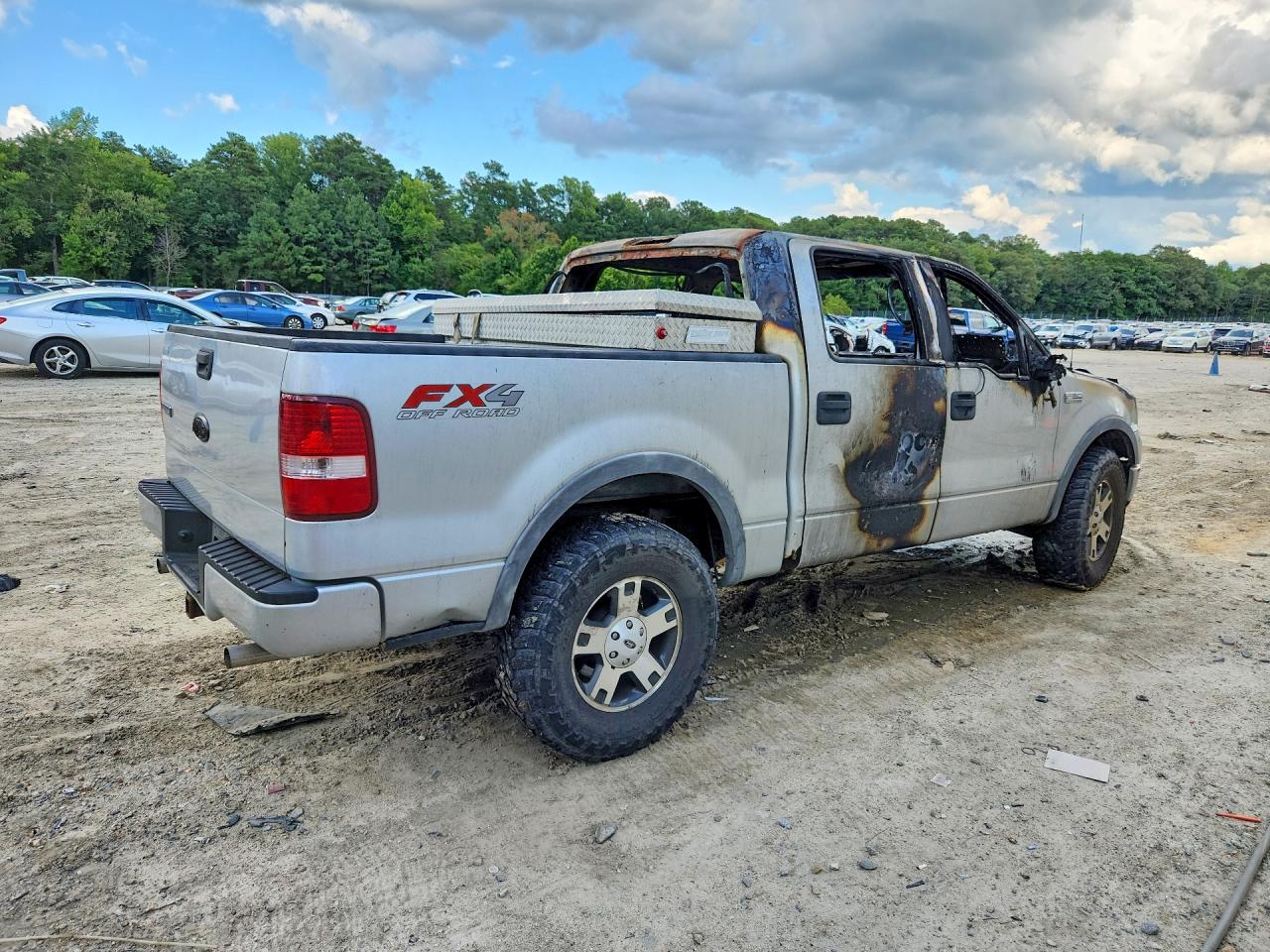 2006 Ford F150 Supercrew Серебряный vin: 1FTPW14516KC64558