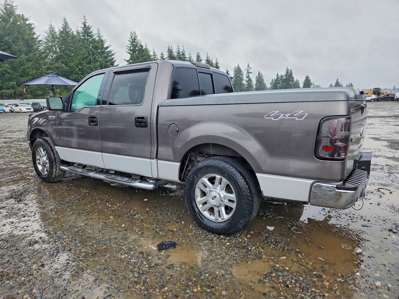 2006 Ford F150 Supercrew Gray vin: 1FTPW14516KC78492