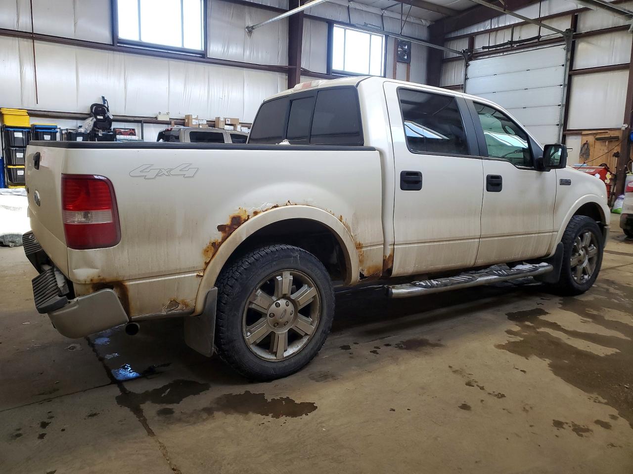 2007 Ford F150 Supercrew White vin: 1FTPW14517FA28860