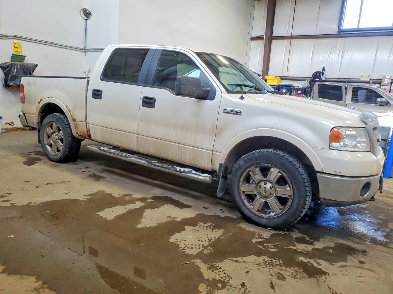 2007 Ford F150 Supercrew White vin: 1FTPW14517FA28860