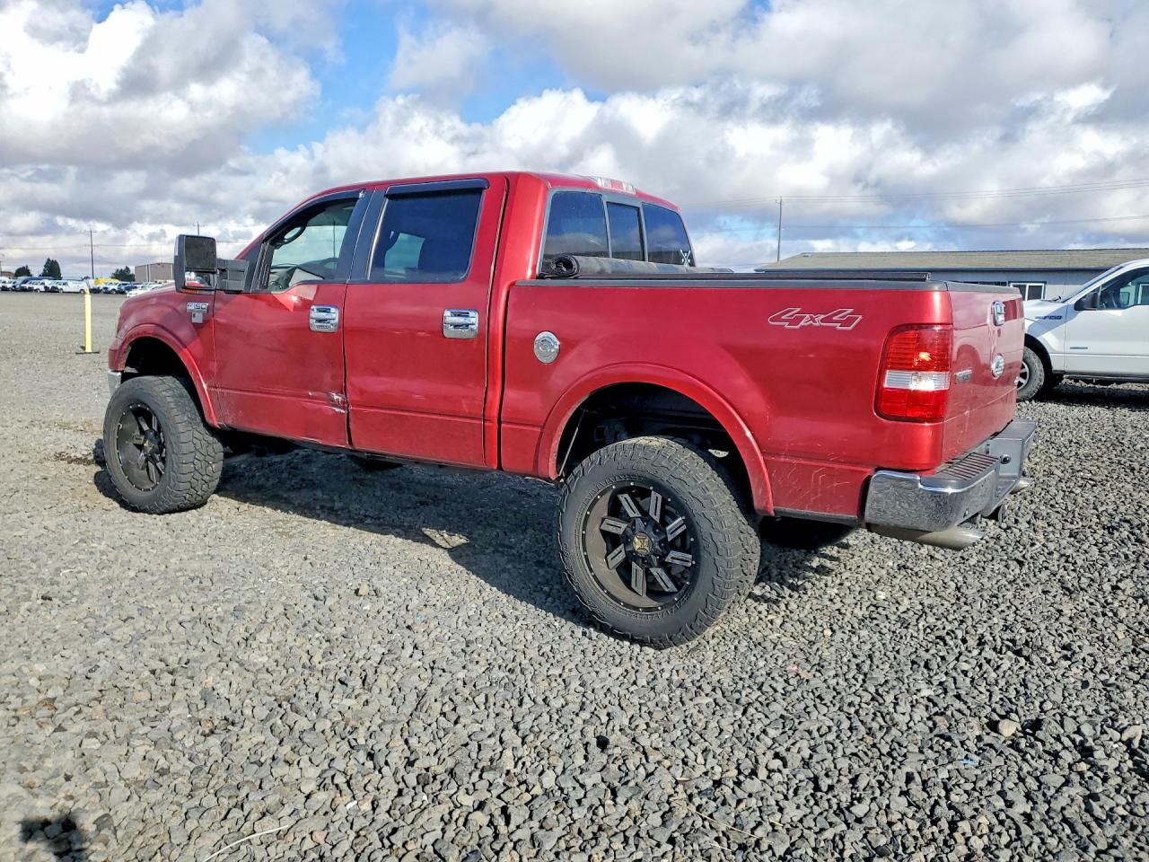 2007 Ford F150 Supercrew Red vin: 1FTPW14517FA76522