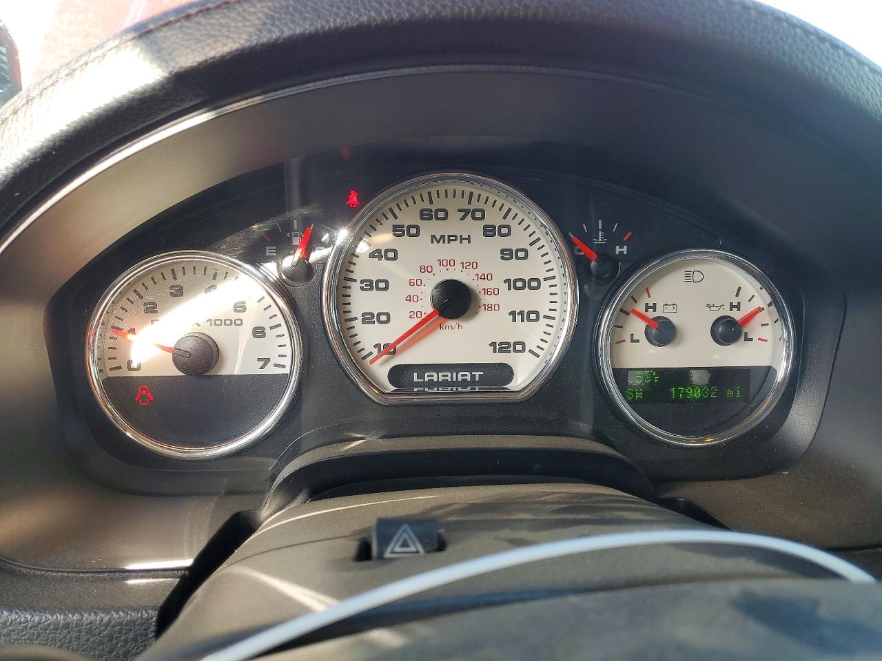 2007 Ford F150 Supercrew Red vin: 1FTPW14517FA76522