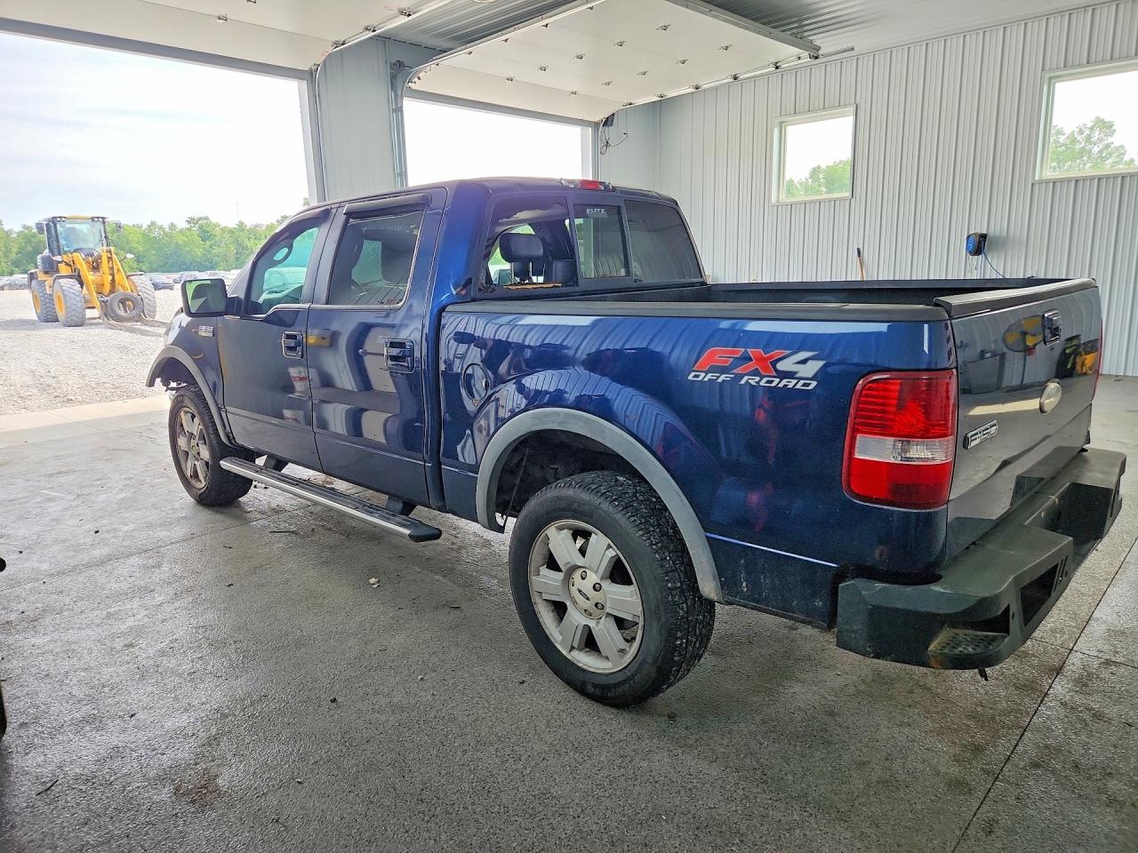 2007 Ford F150 Supercrew Blue vin: 1FTPW14517FB65314