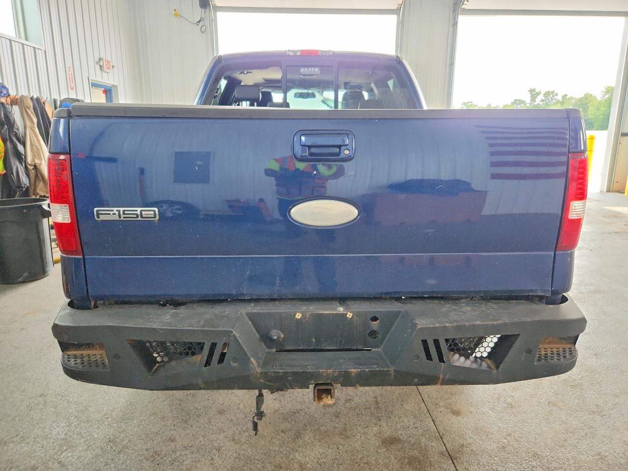 2007 Ford F150 Supercrew Blue vin: 1FTPW14517FB65314