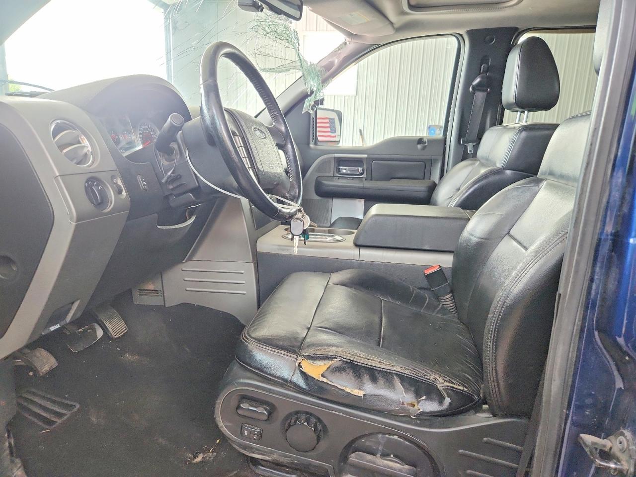 2007 Ford F150 Supercrew Blue vin: 1FTPW14517FB65314