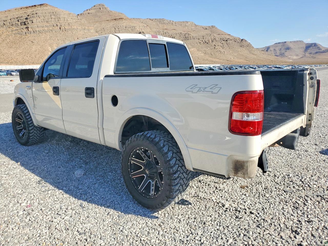 2007 Ford F150 Supercrew Cream vin: 1FTPW14517FB75129