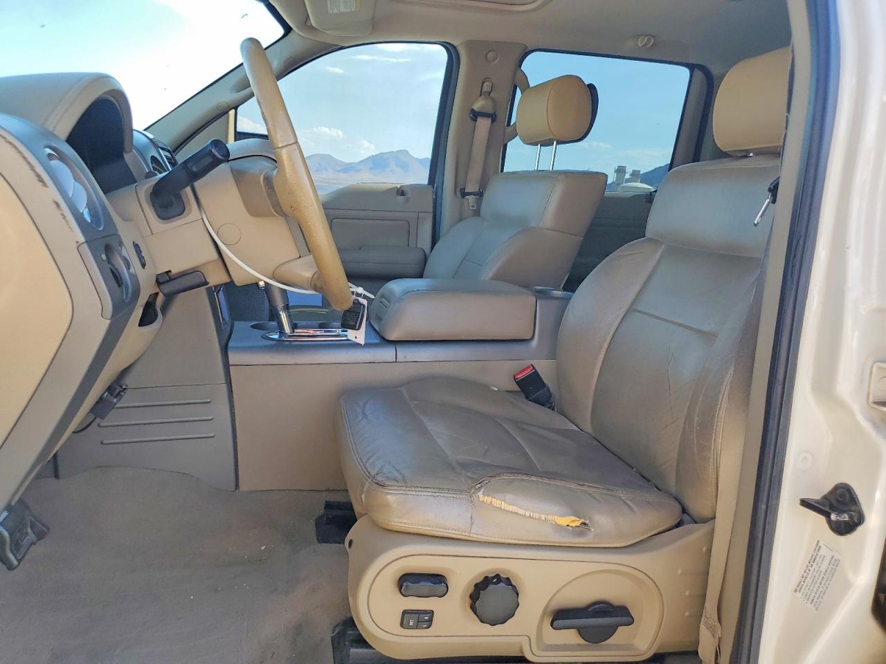 2007 Ford F150 Supercrew Cream vin: 1FTPW14517FB75129