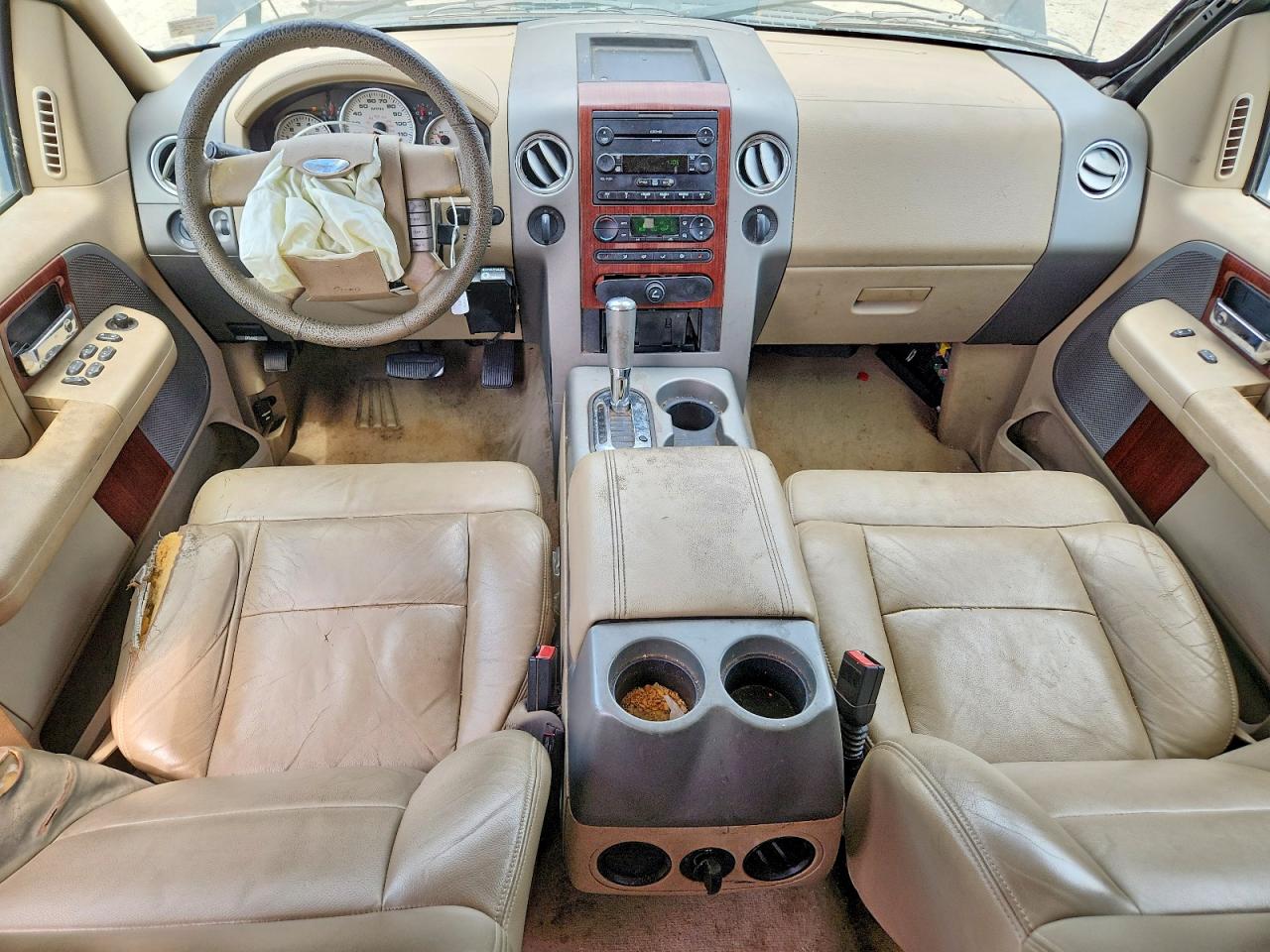 2007 Ford F150 Supercrew Gray vin: 1FTPW14517KB02026