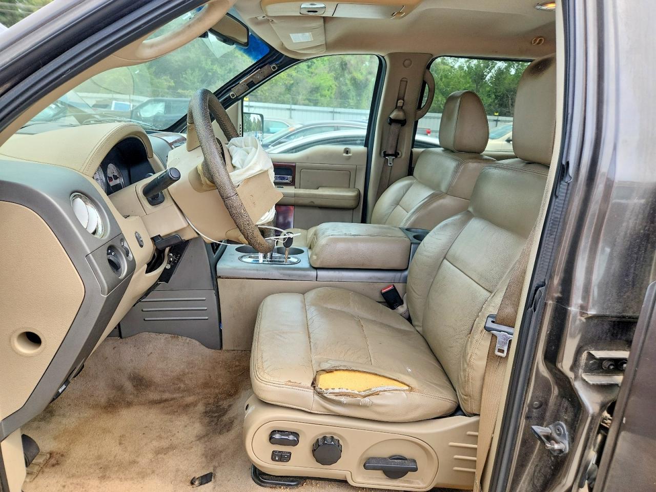2007 Ford F150 Supercrew Gray vin: 1FTPW14517KB02026
