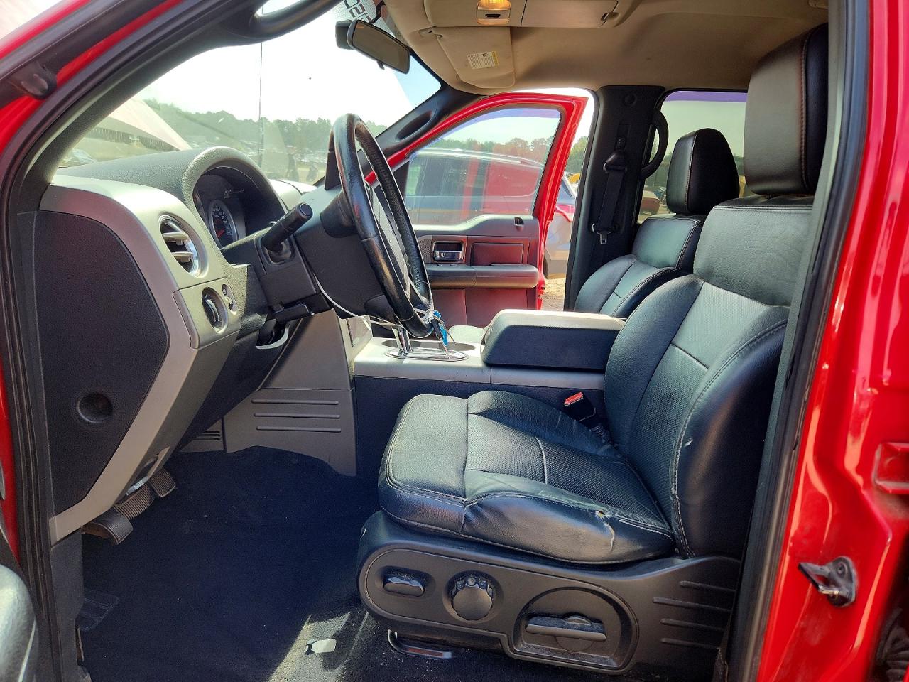 2007 Ford F150 Supercrew Red vin: 1FTPW14517KC11053