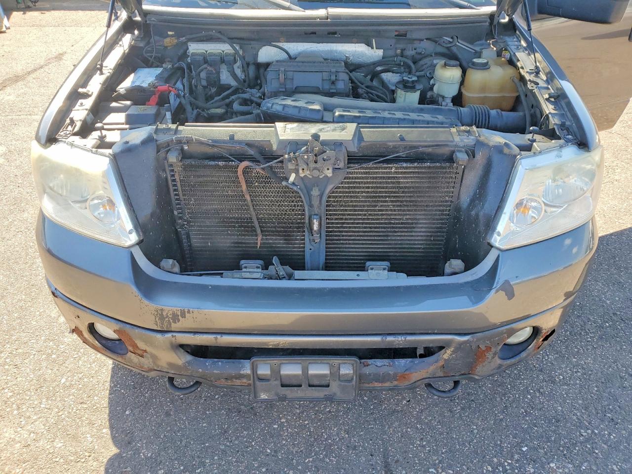 2007 Ford F150 Supercrew Gray vin: 1FTPW14517KC58180