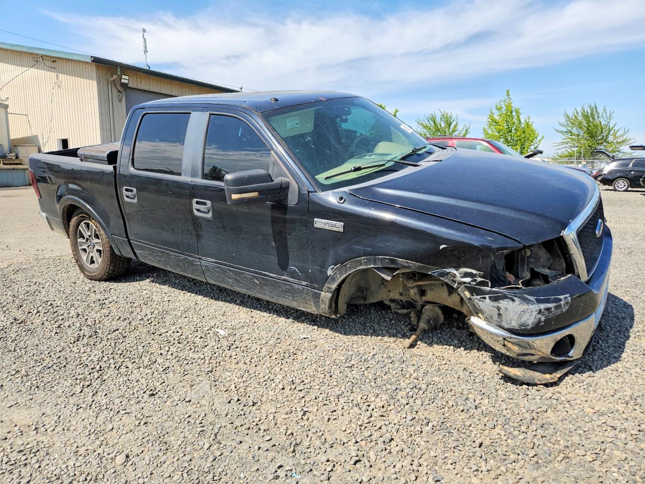 2007 Ford F150 Supercrew Черный vin: 1FTPW14517KC62472