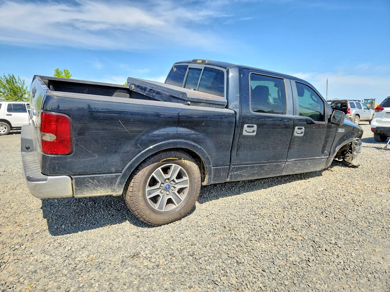 2007 Ford F150 Supercrew Черный vin: 1FTPW14517KC62472