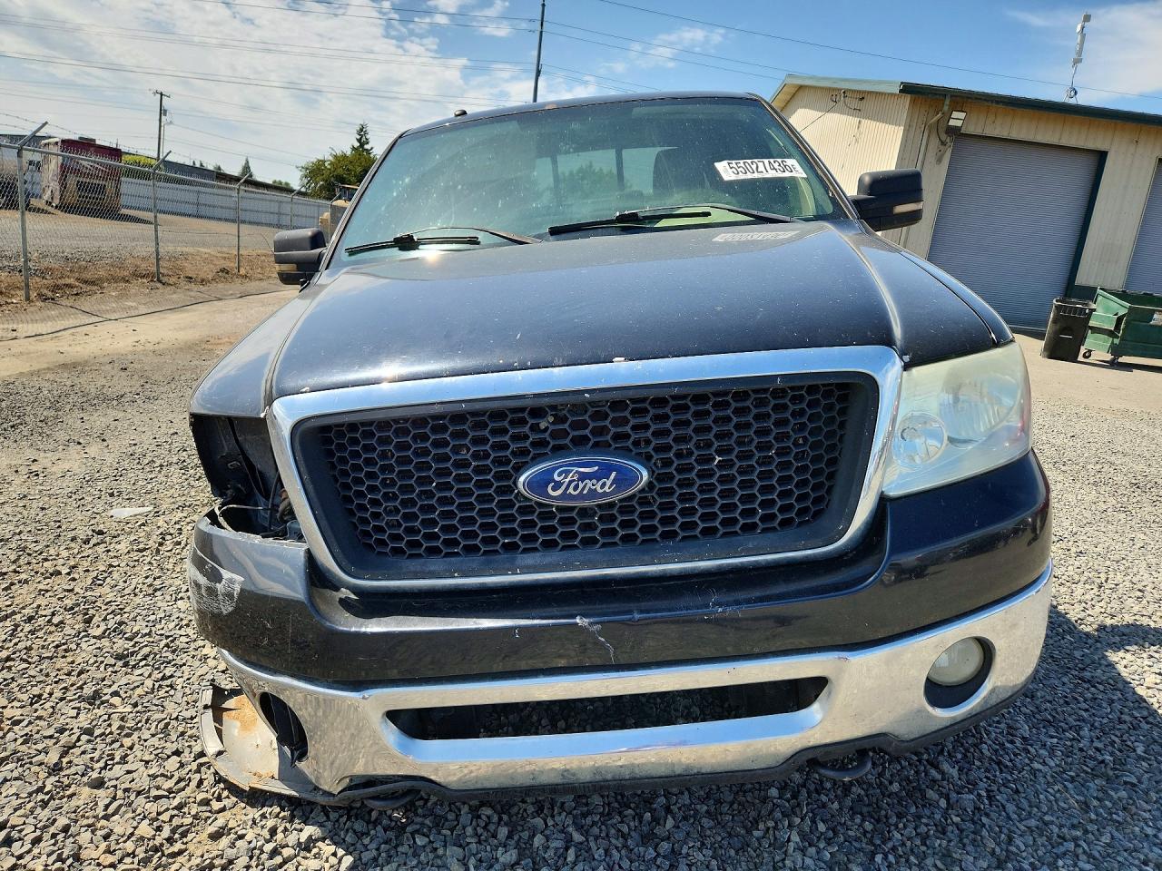 2007 Ford F150 Supercrew Черный vin: 1FTPW14517KC62472