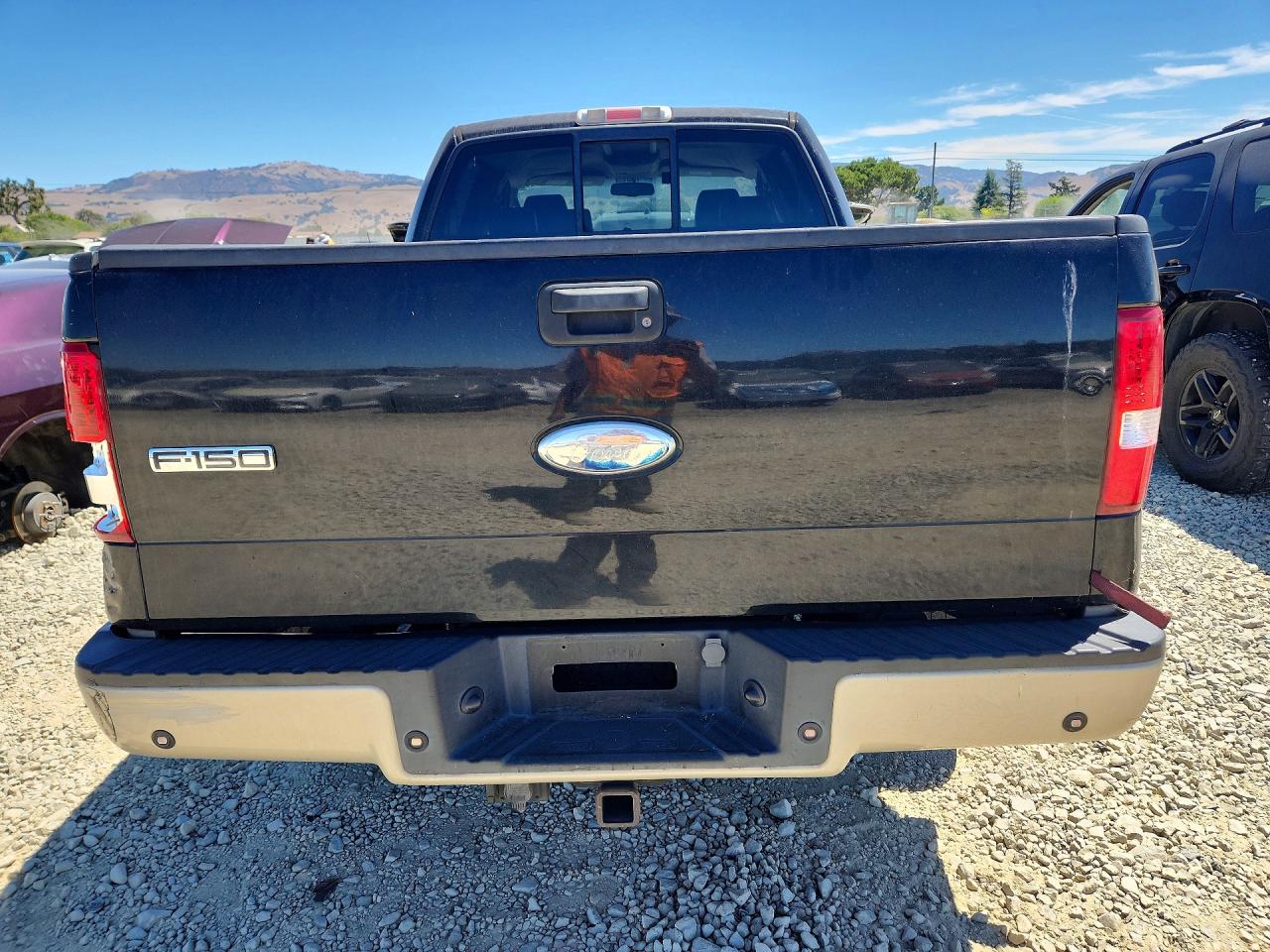 2007 Ford F150 Supercrew Черный vin: 1FTPW14517KD01450