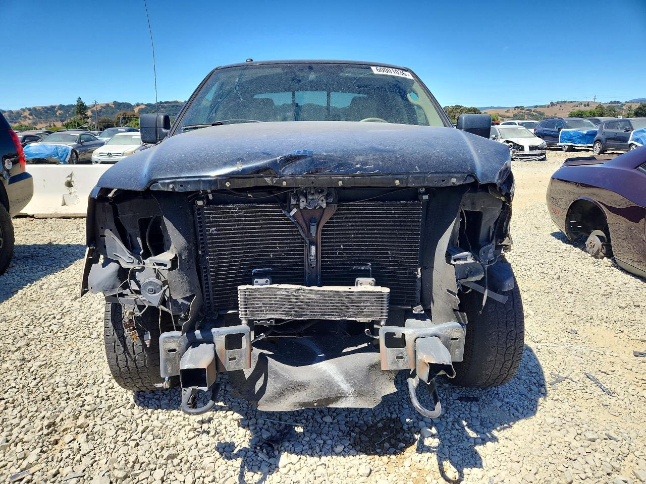 2007 Ford F150 Supercrew Черный vin: 1FTPW14517KD01450