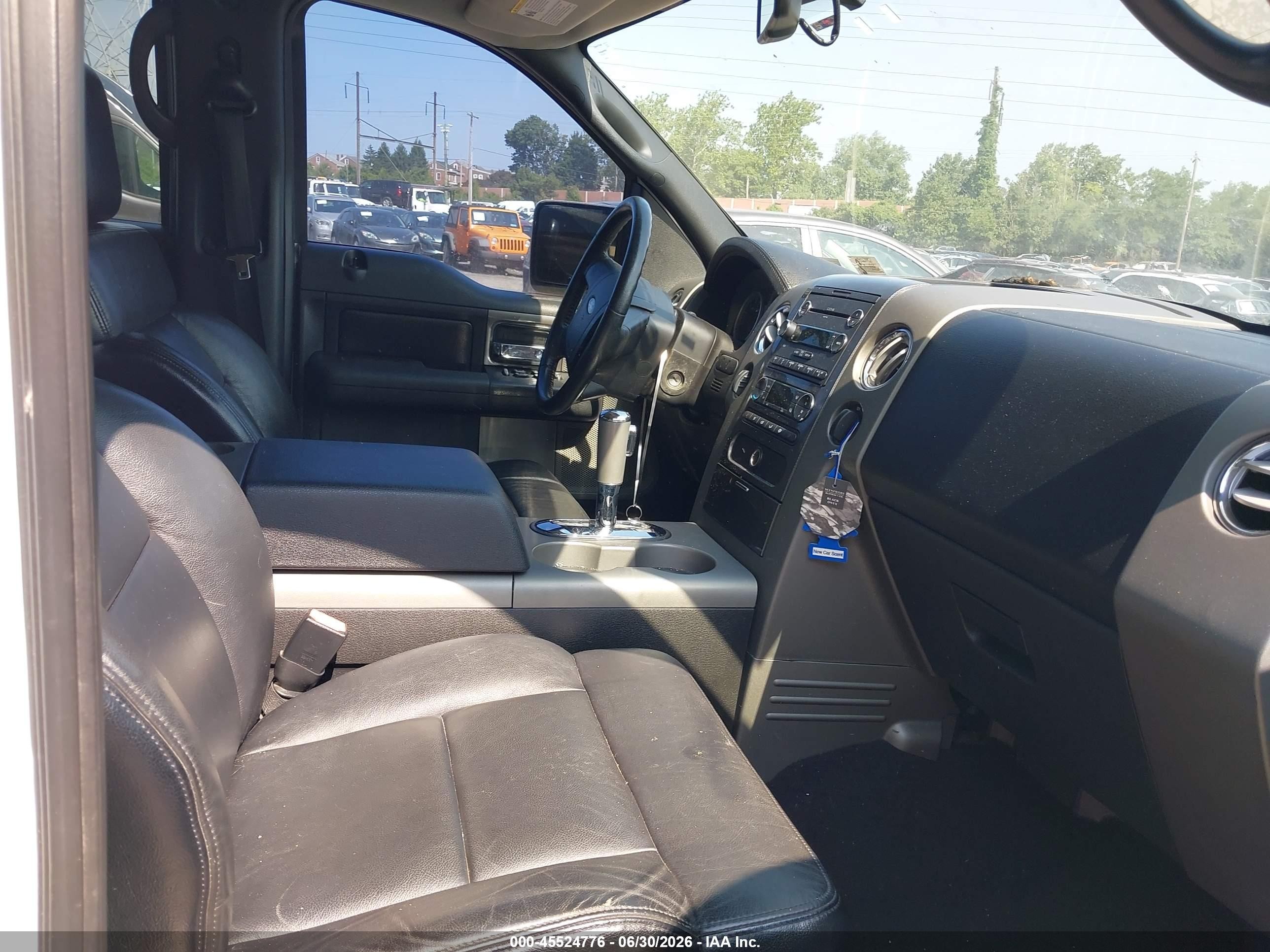 2008 Ford F-150 Fx4 White vin: 1FTPW14518FA12966