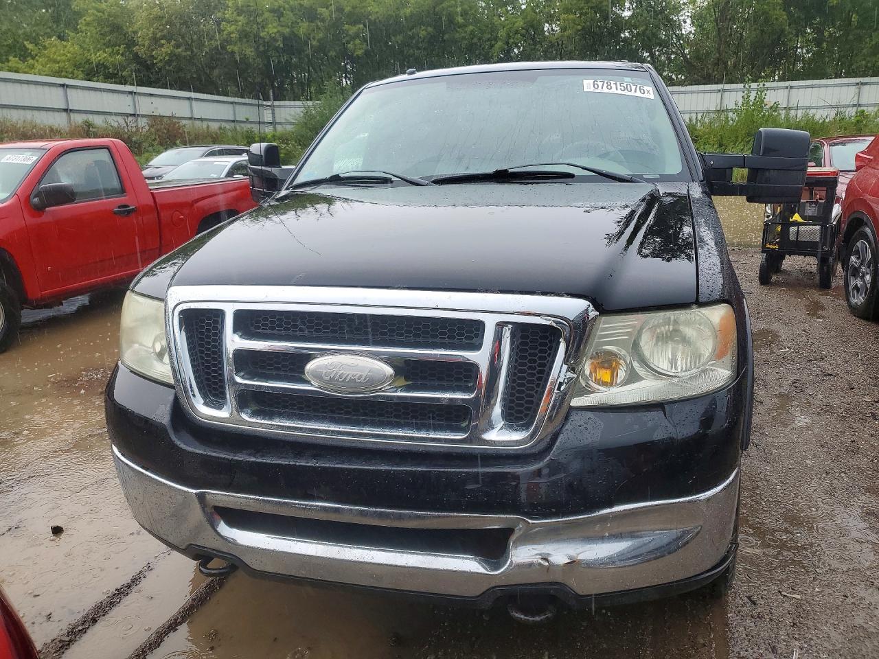 2008 Ford F150 Supercrew Black vin: 1FTPW14518FA32618