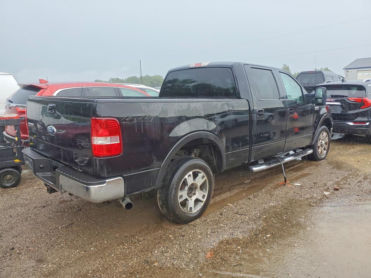 2008 Ford F150 Supercrew Black vin: 1FTPW14518FA32618