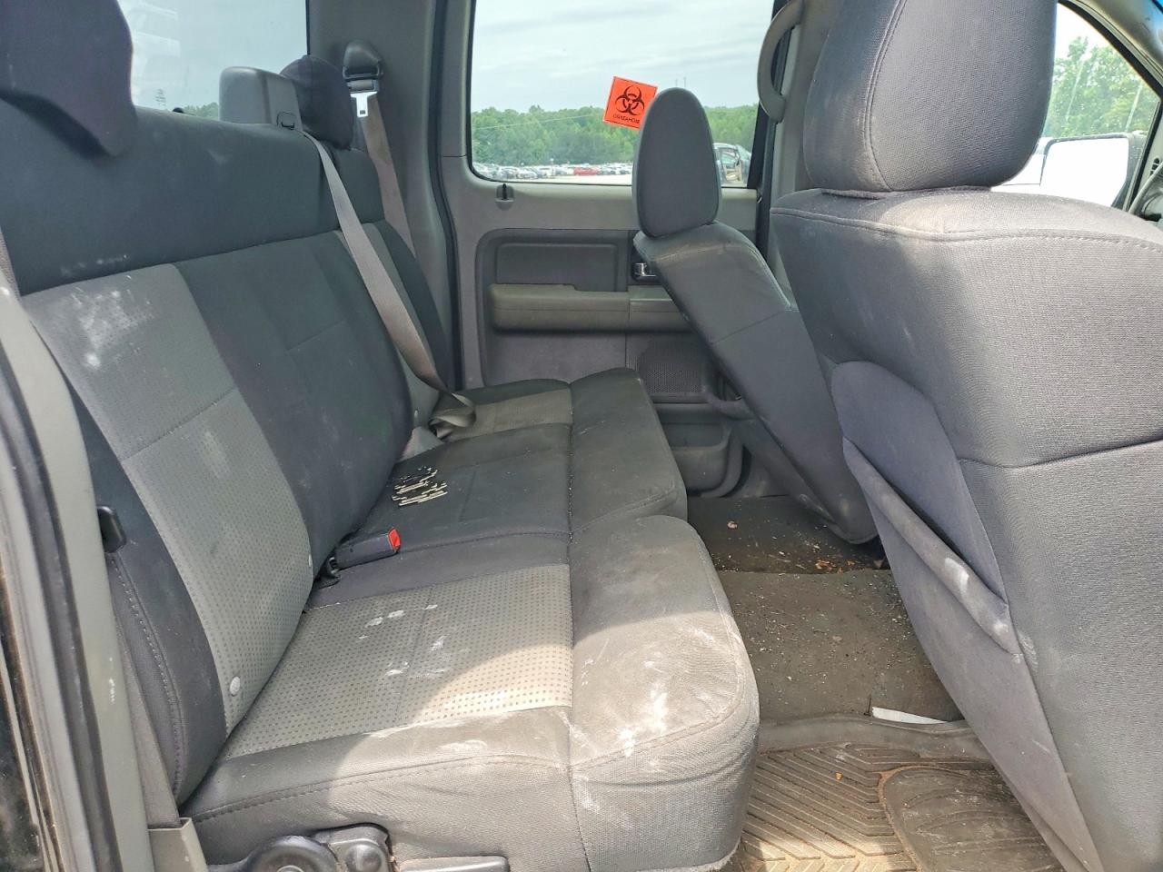 2008 Ford F150 Supercrew Black vin: 1FTPW14518FB05664
