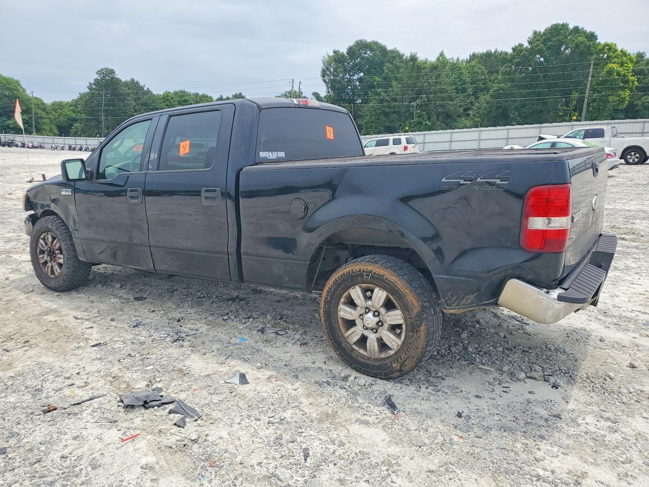 2008 Ford F150 Supercrew Black vin: 1FTPW14518FB05664