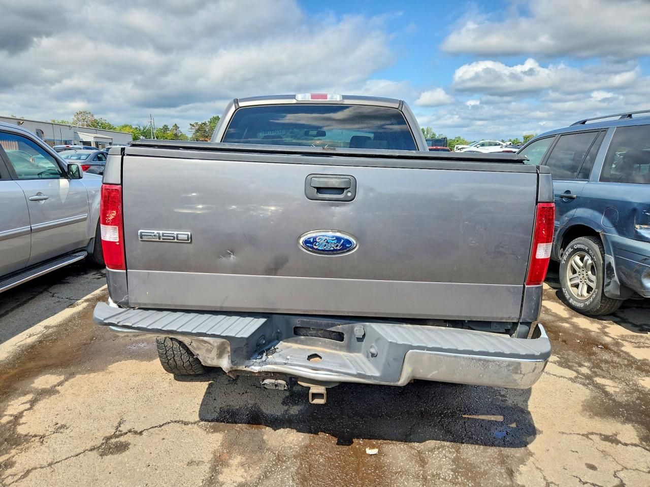 2008 Ford F150 Supercrew Gray vin: 1FTPW14518FB77898