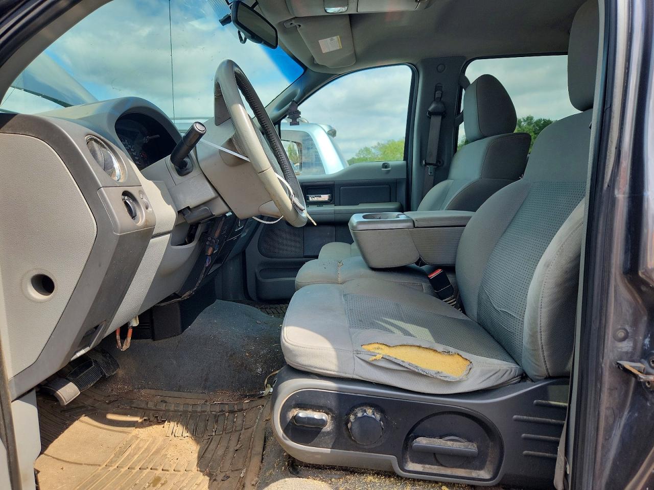 2008 Ford F150 Supercrew Gray vin: 1FTPW14518FB77898