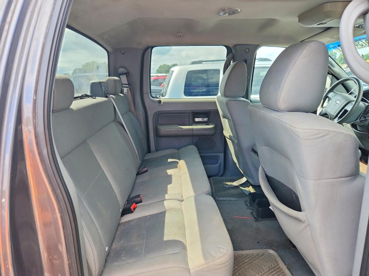2008 Ford F150 Supercrew Gray vin: 1FTPW14518FB77898