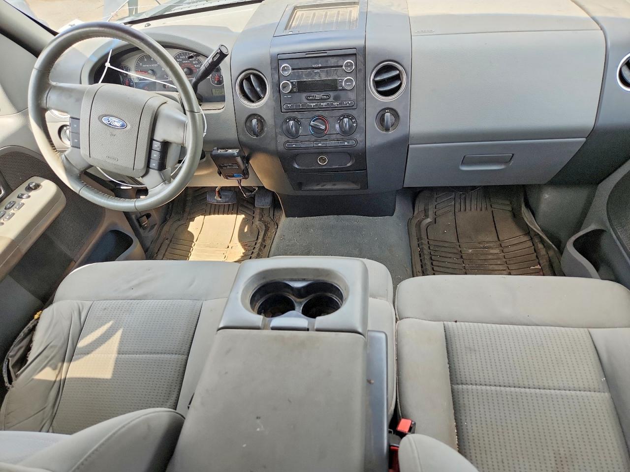 2008 Ford F150 Supercrew Gray vin: 1FTPW14518FB77898