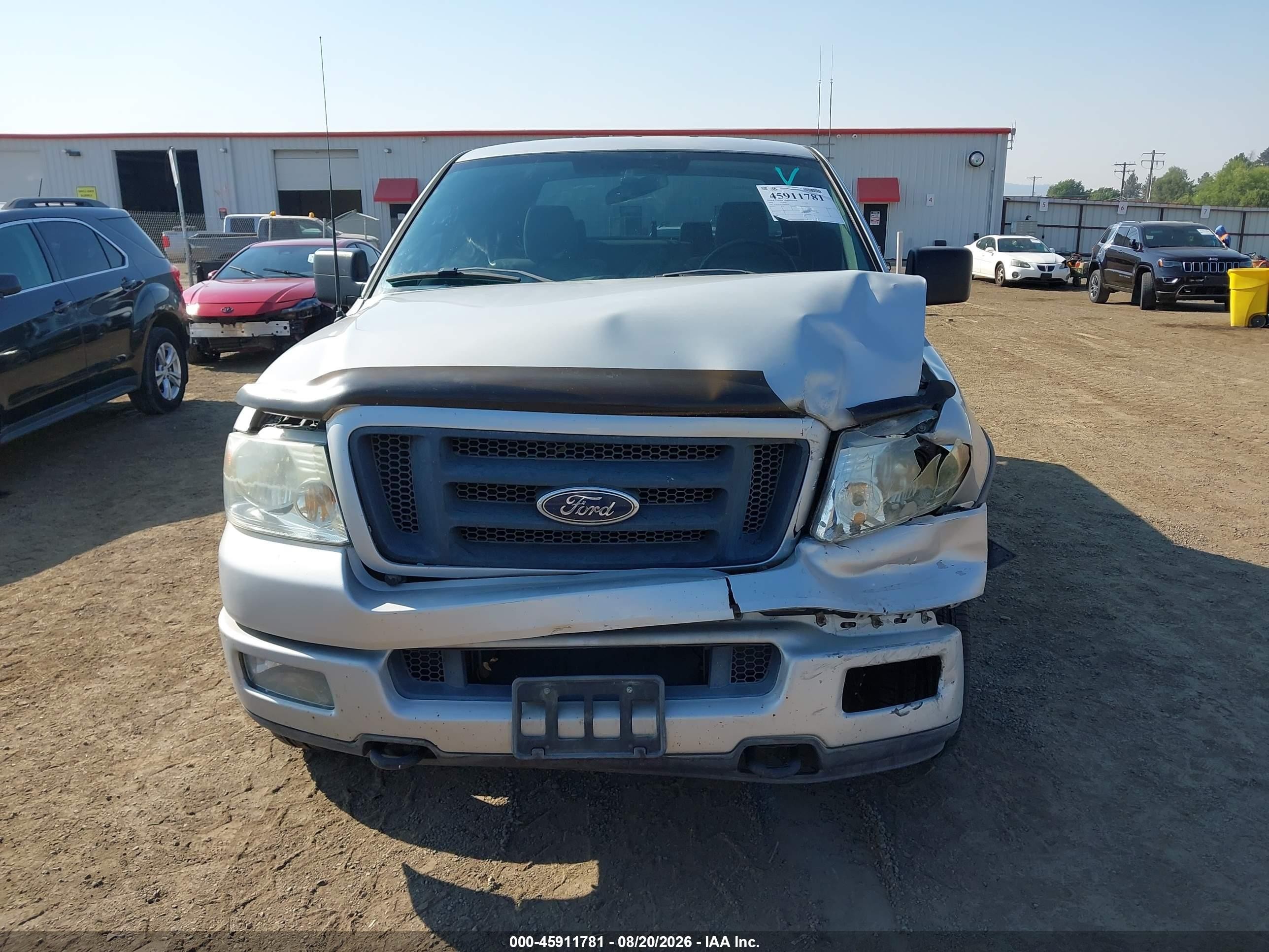 2004 Ford F-150 Fx4/lariat/xlt Silver vin: 1FTPW14524KB44782