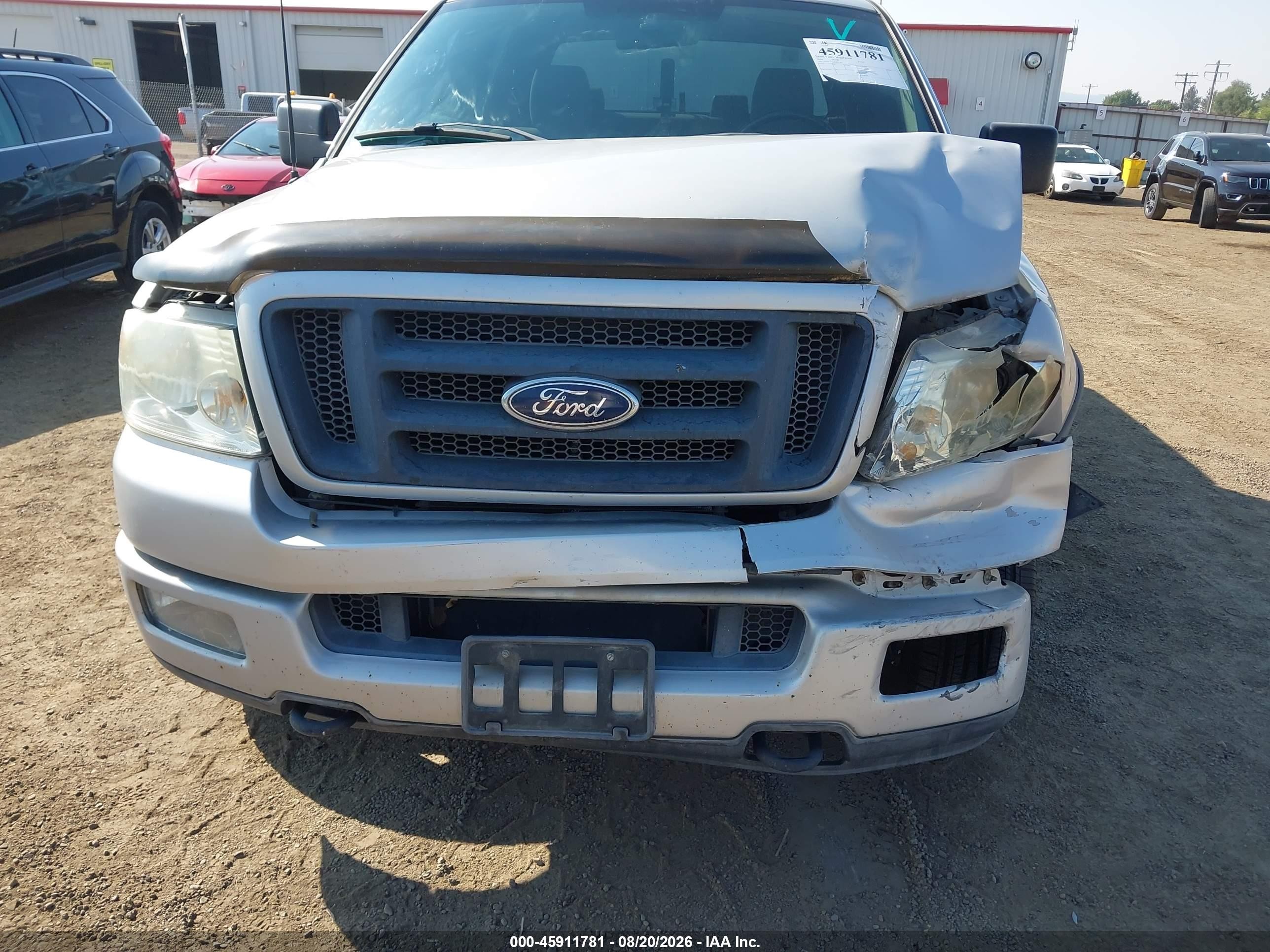 2004 Ford F-150 Fx4/lariat/xlt Silver vin: 1FTPW14524KB44782