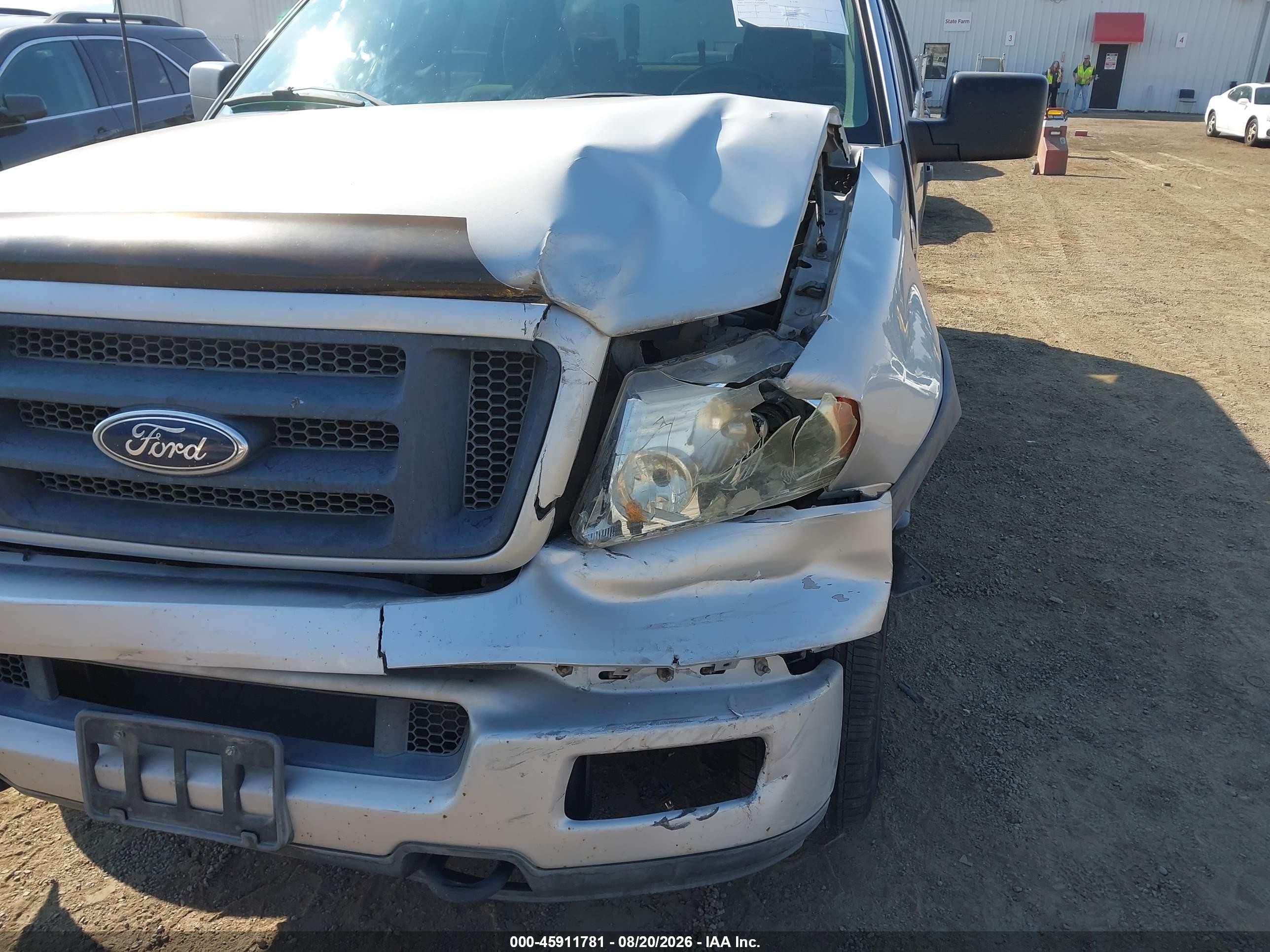 2004 Ford F-150 Fx4/lariat/xlt Silver vin: 1FTPW14524KB44782