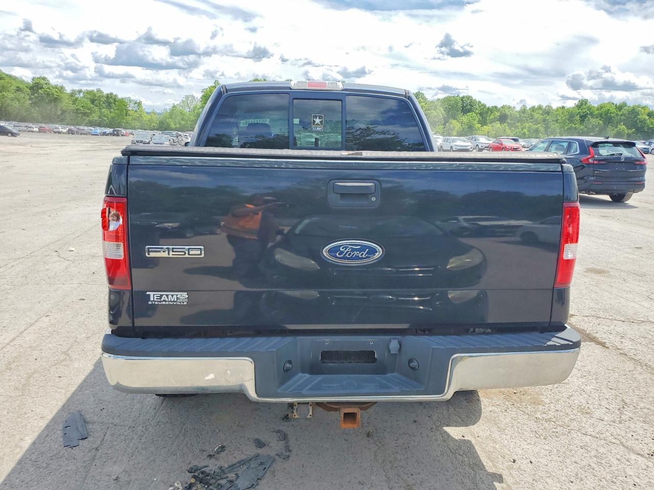 2004 Ford F150 Supercrew Black vin: 1FTPW14524KC79440