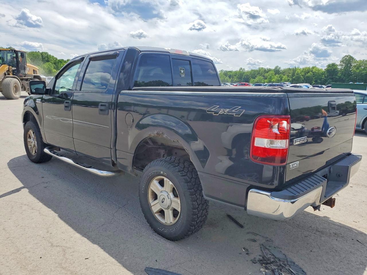 2004 Ford F150 Supercrew Black vin: 1FTPW14524KC79440
