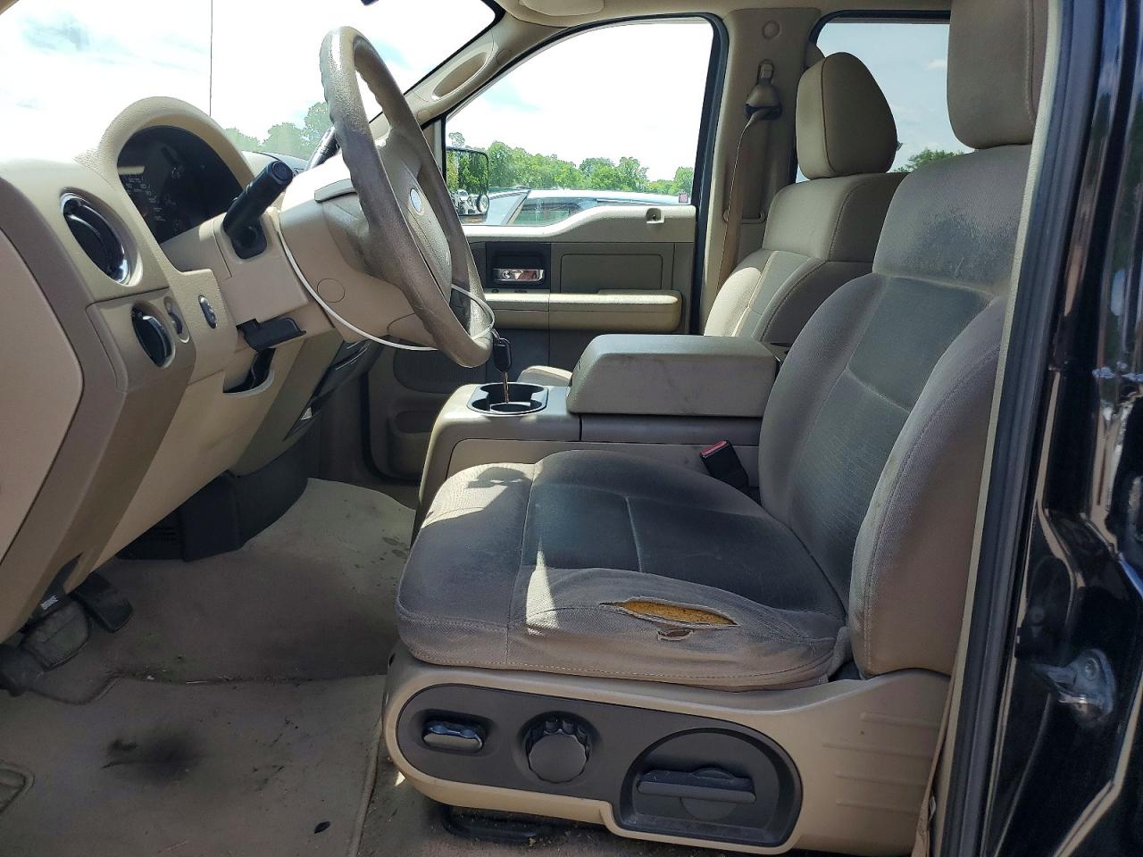 2004 Ford F150 Supercrew Black vin: 1FTPW14524KC79440
