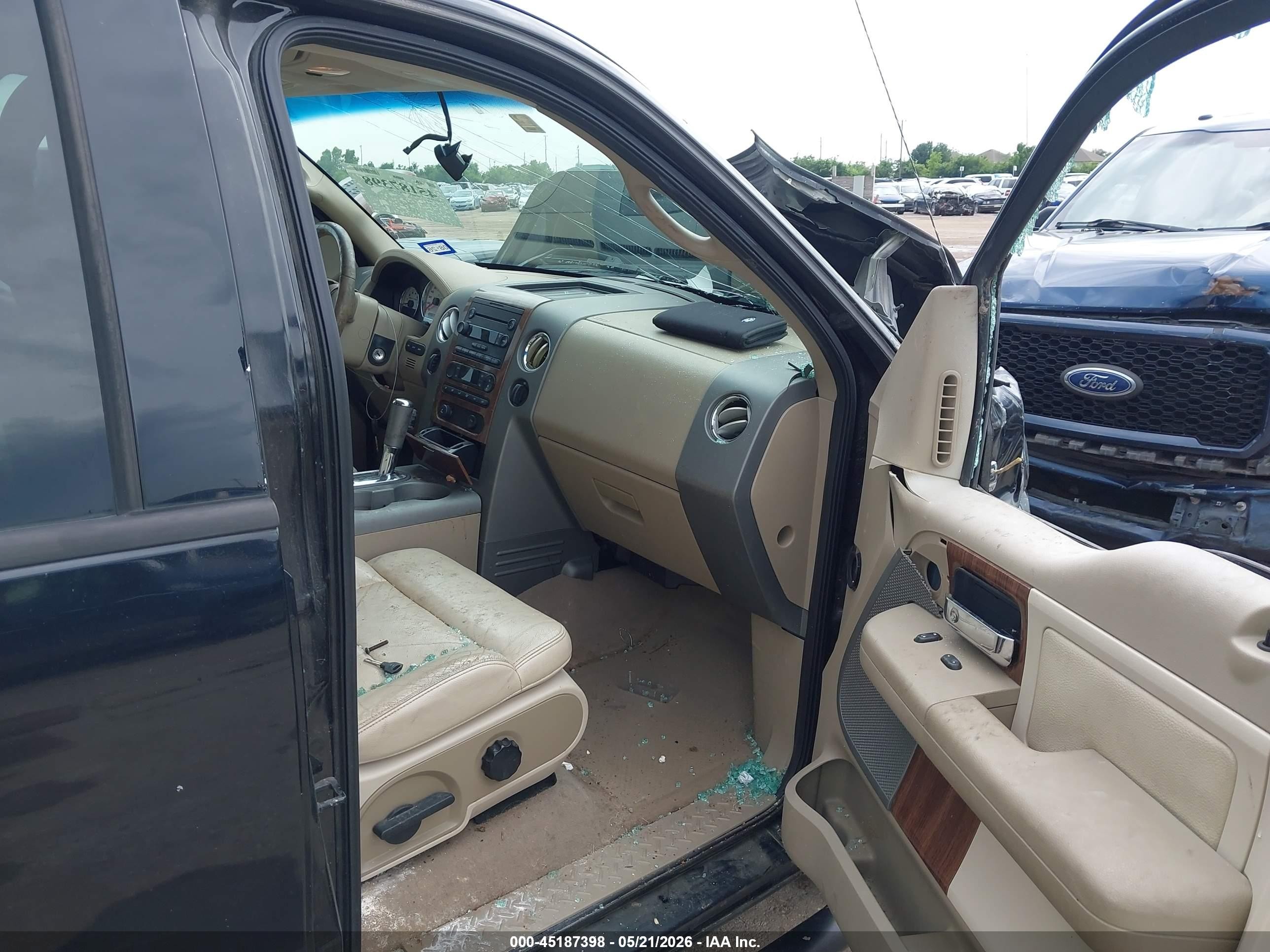 2004 Ford F-150 Fx4/lariat/xlt Black vin: 1FTPW14524KD20861