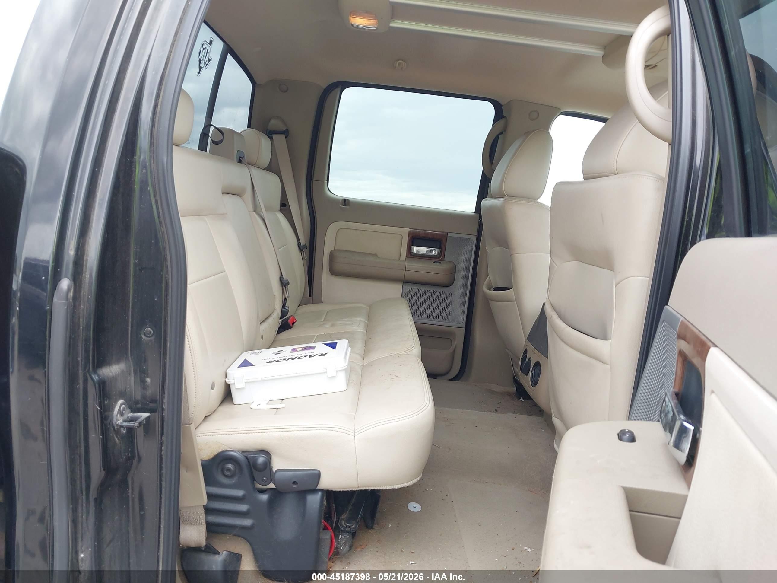 2004 Ford F-150 Fx4/lariat/xlt Black vin: 1FTPW14524KD20861