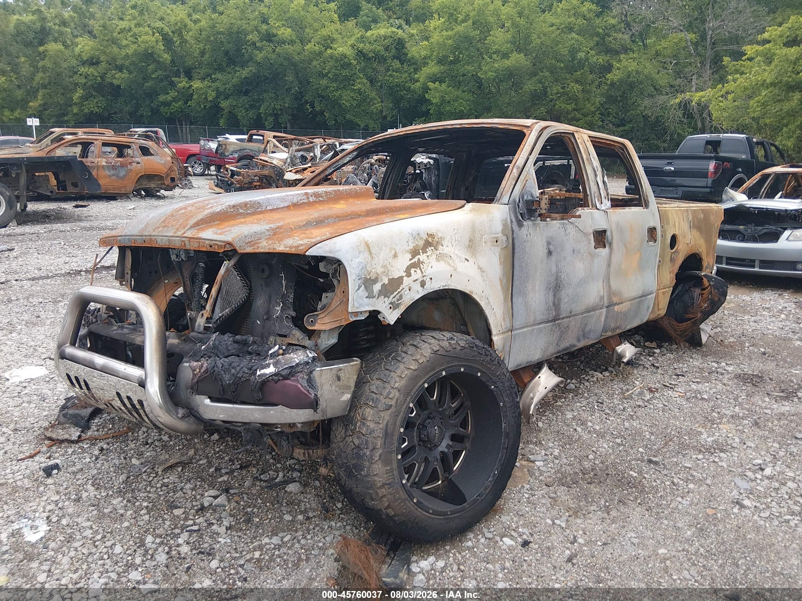 2004 Ford F-150 Fx4/lariat/xlt Белый vin: 1FTPW14524KD43850
