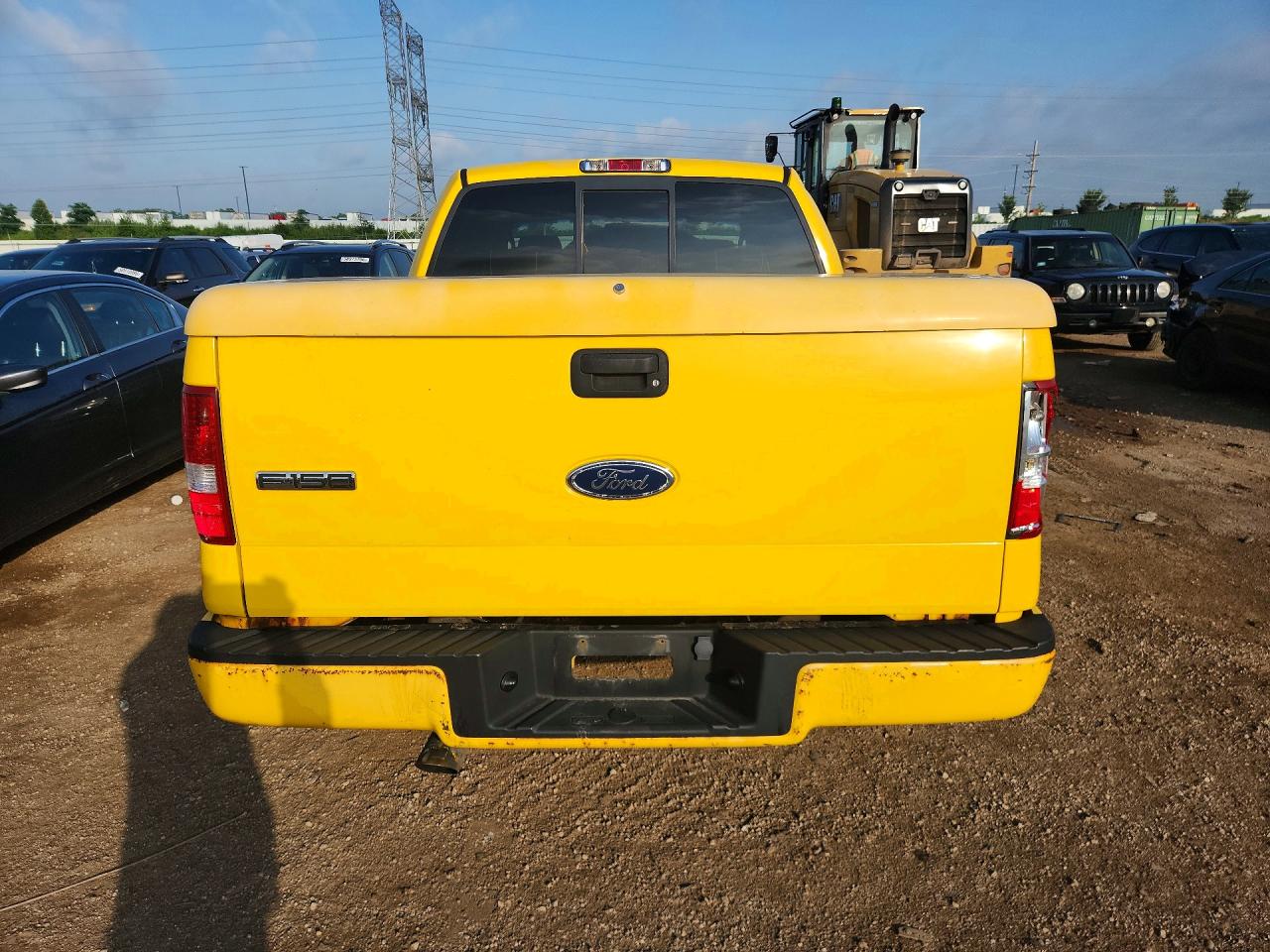 2004 Ford F150 Supercrew Yellow vin: 1FTPW14524KD58526