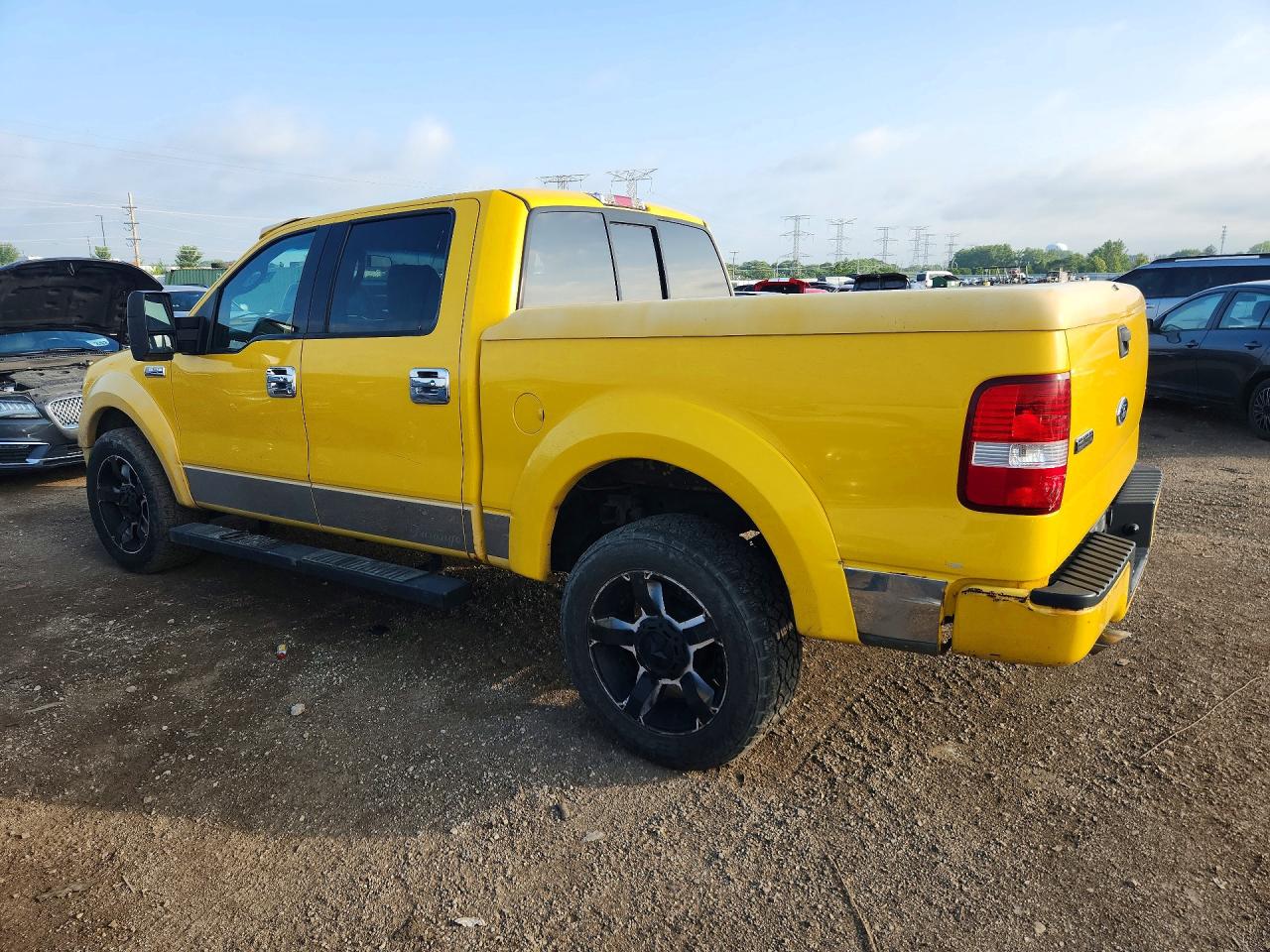 2004 Ford F150 Supercrew Yellow vin: 1FTPW14524KD58526