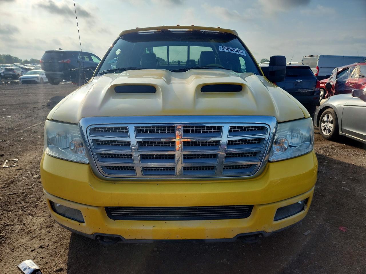 2004 Ford F150 Supercrew Yellow vin: 1FTPW14524KD58526