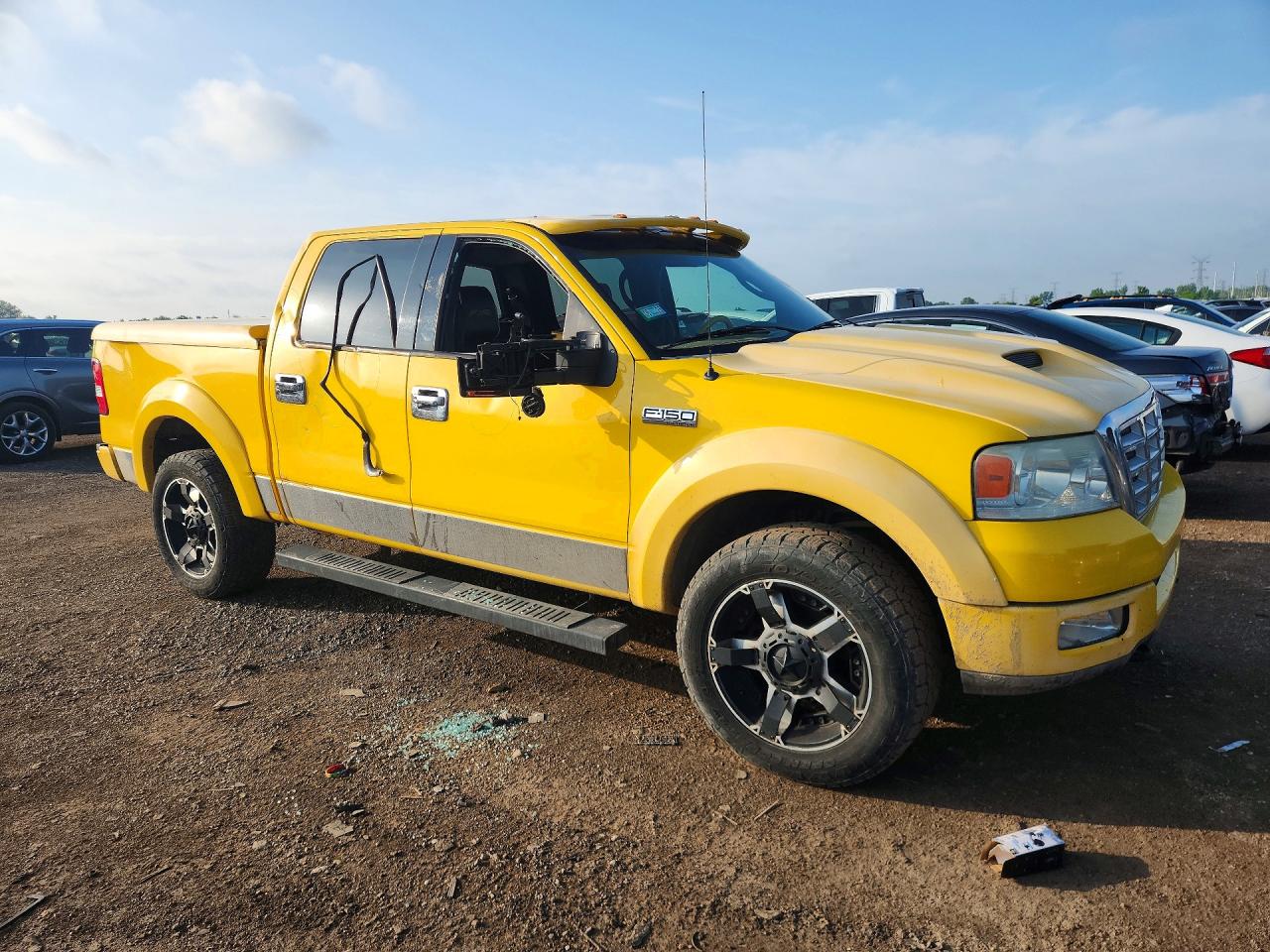 2004 Ford F150 Supercrew Yellow vin: 1FTPW14524KD58526