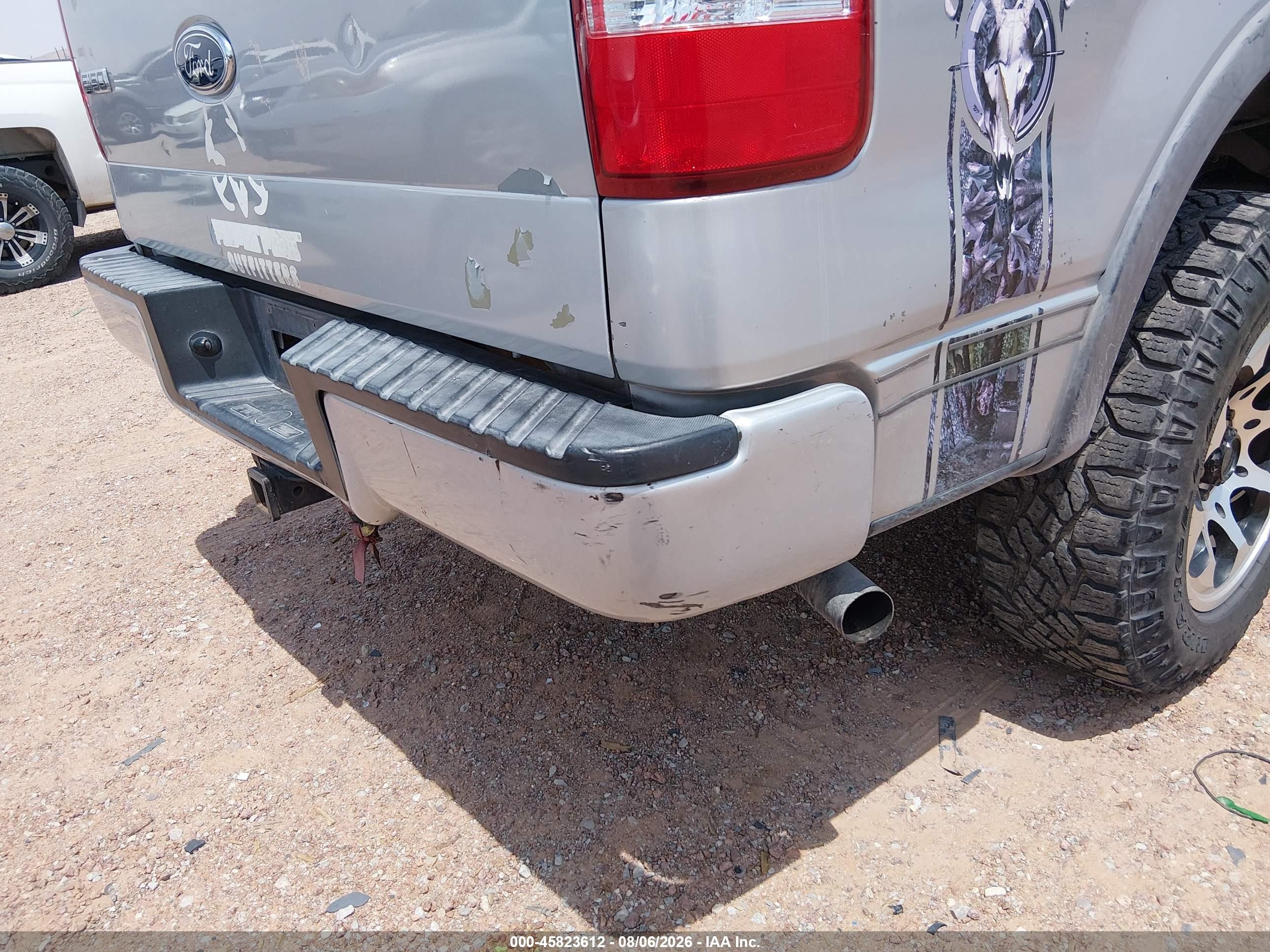 2005 Ford F-150 Fx4/lariat/xlt Silver vin: 1FTPW14525KC03315