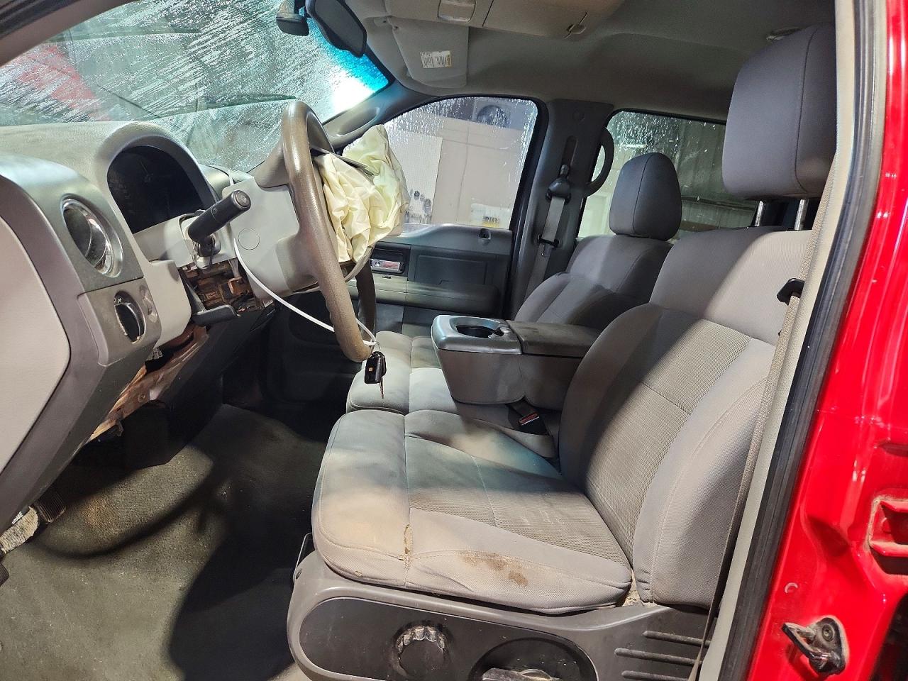2005 Ford F150 Supercrew Красный vin: 1FTPW14525KC34872