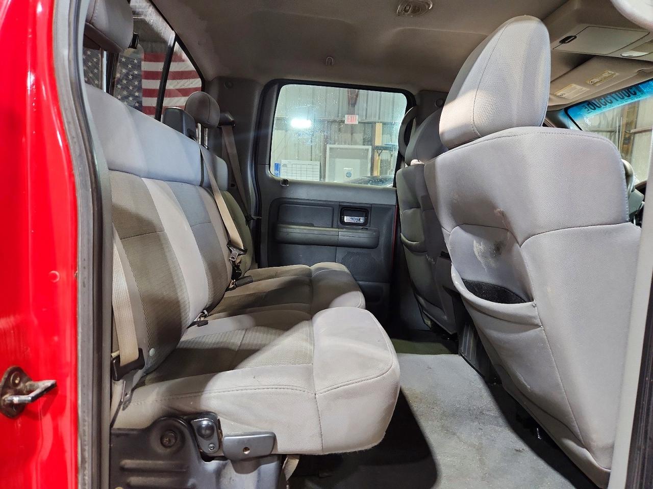 2005 Ford F150 Supercrew Красный vin: 1FTPW14525KC34872