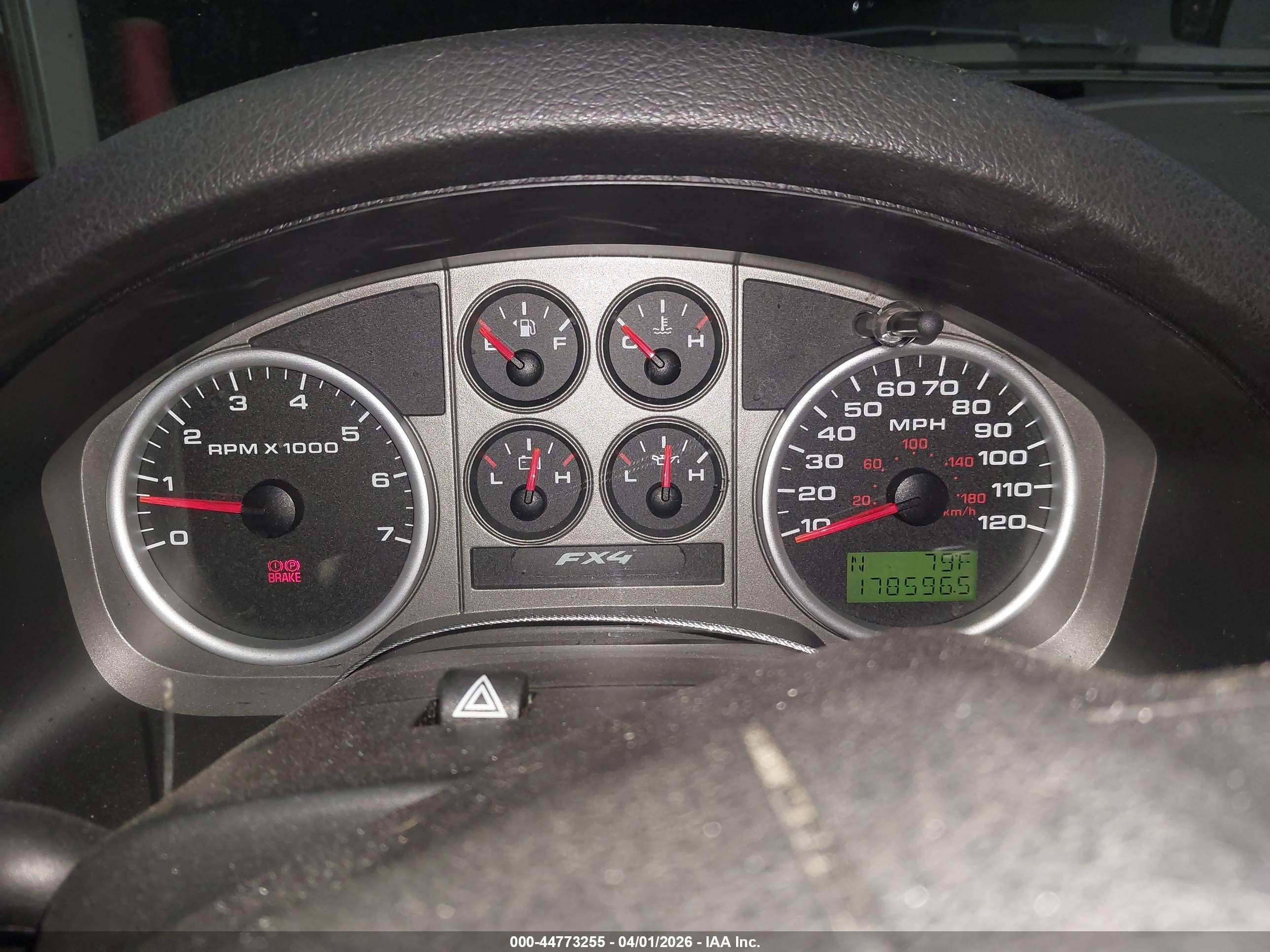 2005 Ford F-150 Fx4/lariat/xlt Blue vin: 1FTPW14525KC85241