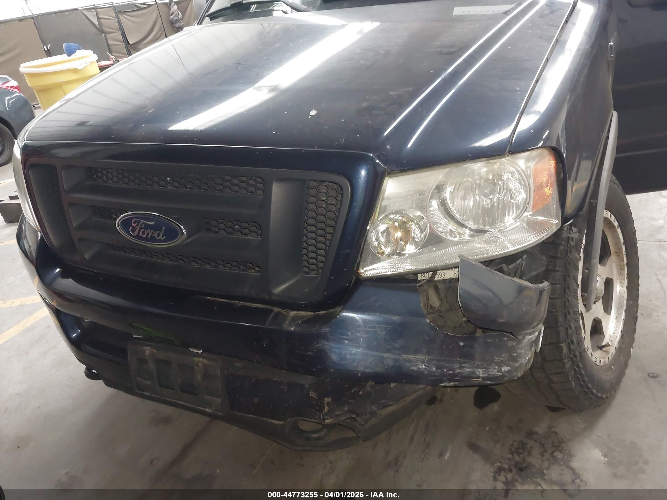 2005 Ford F-150 Fx4/lariat/xlt Blue vin: 1FTPW14525KC85241